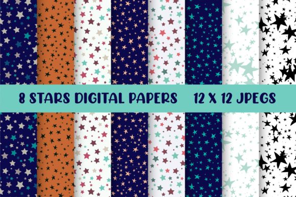 A Practical Guide to Selecting Stars Digital Papers and Seamless Patterns