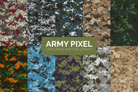 Army Pixel Camouflage Patterns: From Battlefield to Creative Canvas