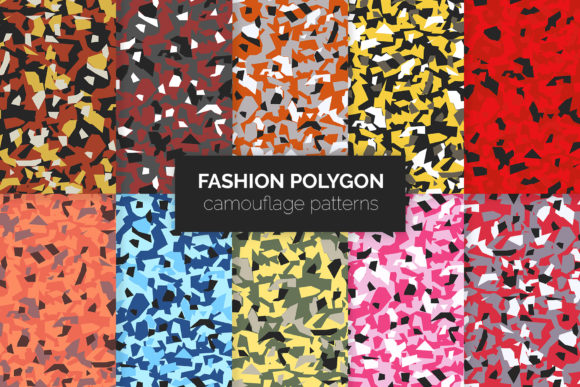 Fashion Polygon Camouflage: From Digital Vector to Urban Silhouette
