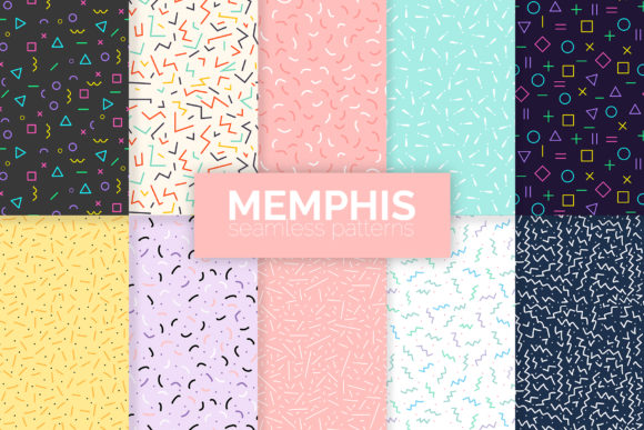 How Memphis Seamless Patterns Bridge Retro Aesthetics and Modern Digital Design