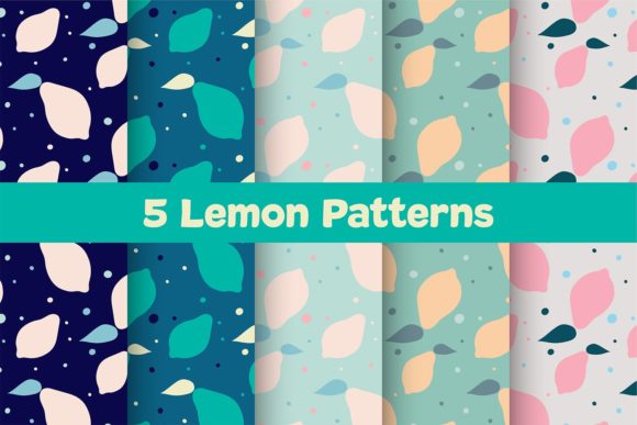 Lemons Citrus Pattern: A Sunny, Seamless Design Asset