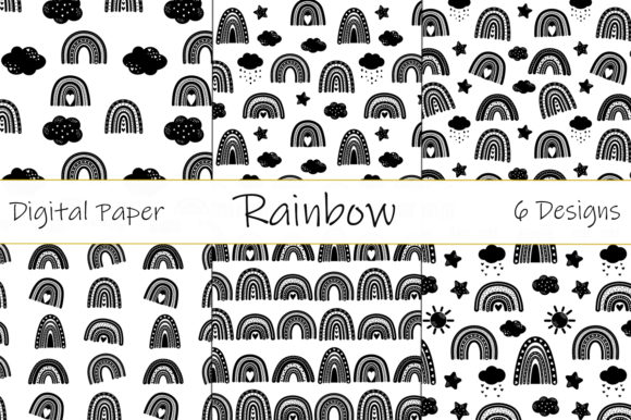 Making Sense of Set Rainbow Hearts Silhouettes Patterns for Your Creative Projects