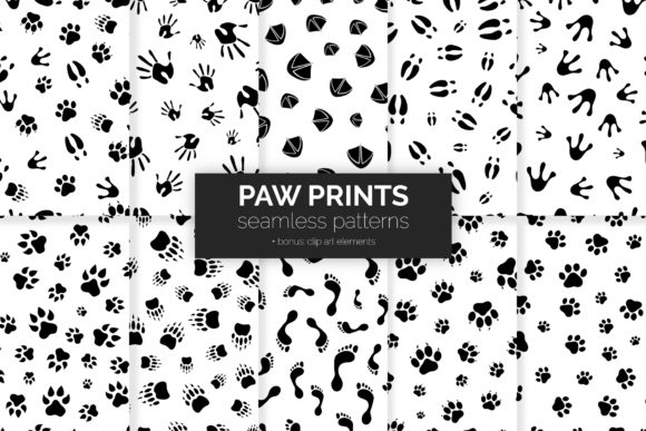 Paw Prints Seamless Patterns: Beyond Pet-Friendly Decor