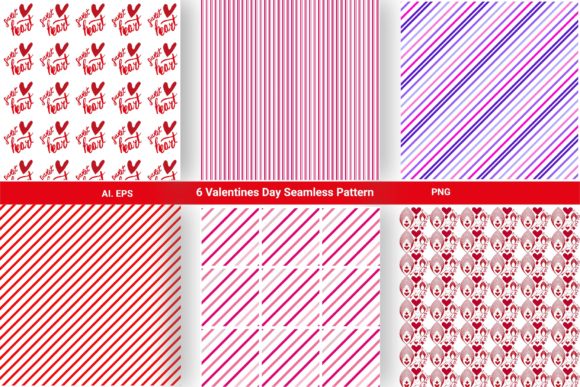 The Art and Utility of Valentine's Red and Pink Seamless Patterns