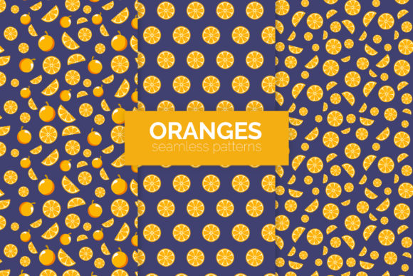 The Practical Guide to Oranges Seamless Patterns