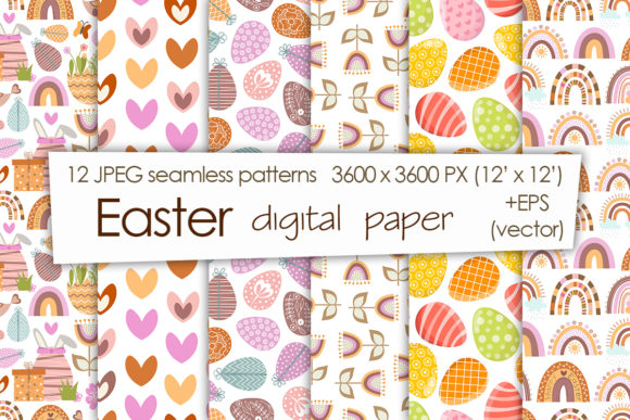The Strategic Power of a Collection of Seamless Easter Patterns in Modern Creativity
