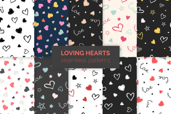 The Utility of Loving Hearts Seamless Patterns in Digital Design