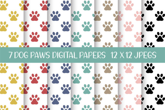 Understanding Dog Paws Seamless Patterns