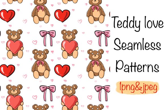 Unlocking Creative Potential with Teddy Bear Love Seamless Patterns