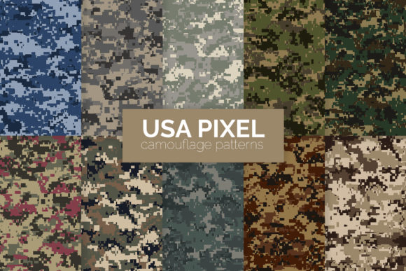 USA Pixel Camouflage Patterns: From Military Tech to Creative Tool