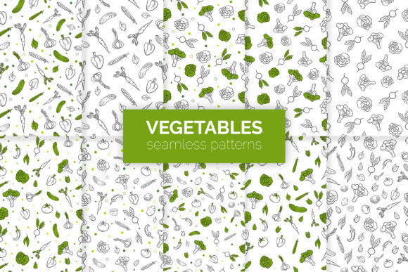 Vegetables Seamless Patterns: The Visual Toolkit for Modern Creators