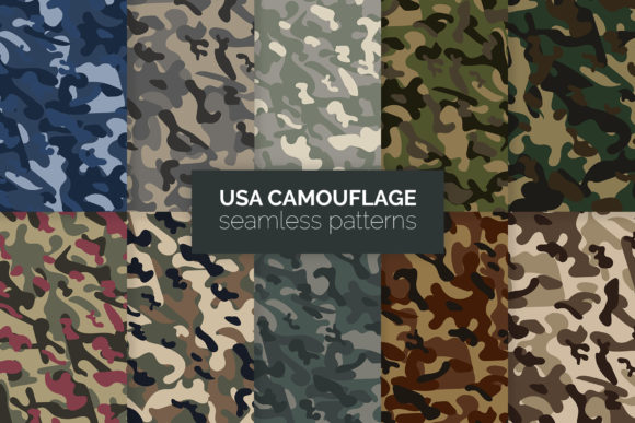 What Makes USA Camouflage Seamless Patterns Different From Standard Texture Packs