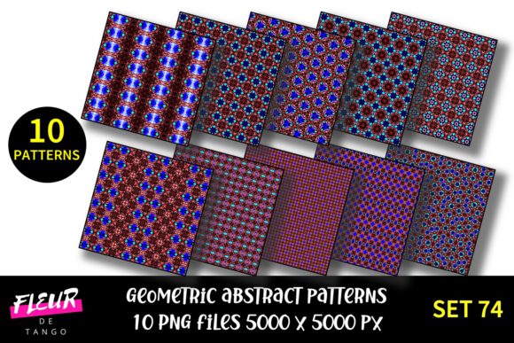 Why Geometric Patterns Digital Paper Set 74 Is Reshaping Visual Design Projects